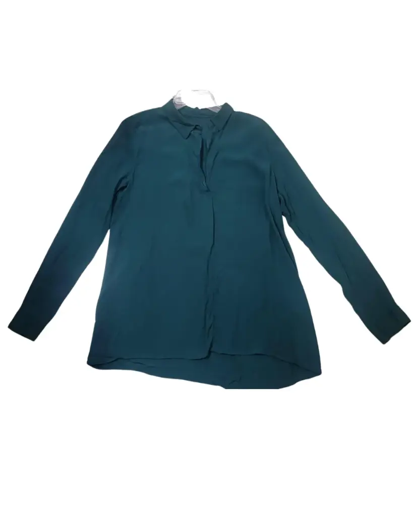 Blusa Zara C Verde pino T L