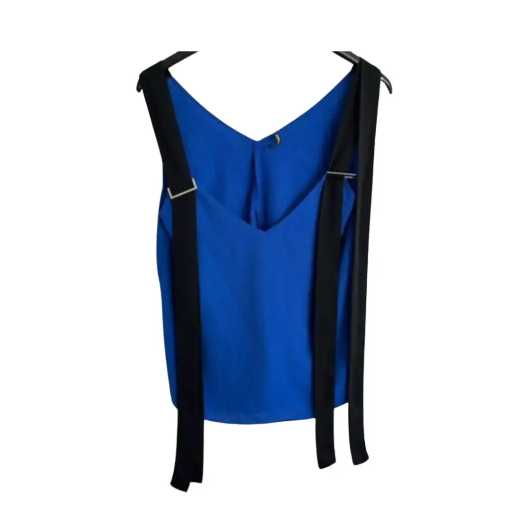 Blusa Zara C Azul rey T S
