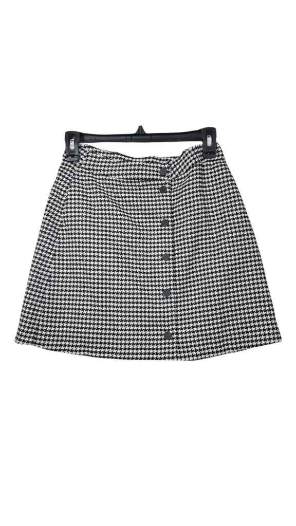Mini falda Zara C Blanco - negro T M
