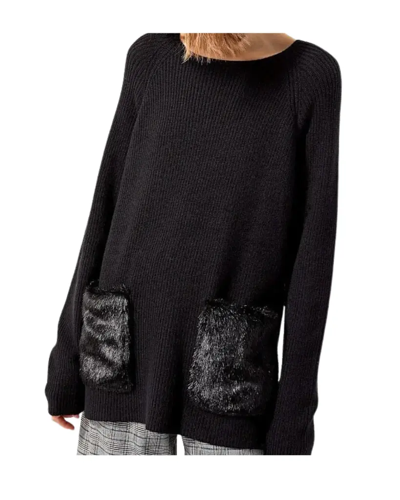 Sueter Zara C Negro T S