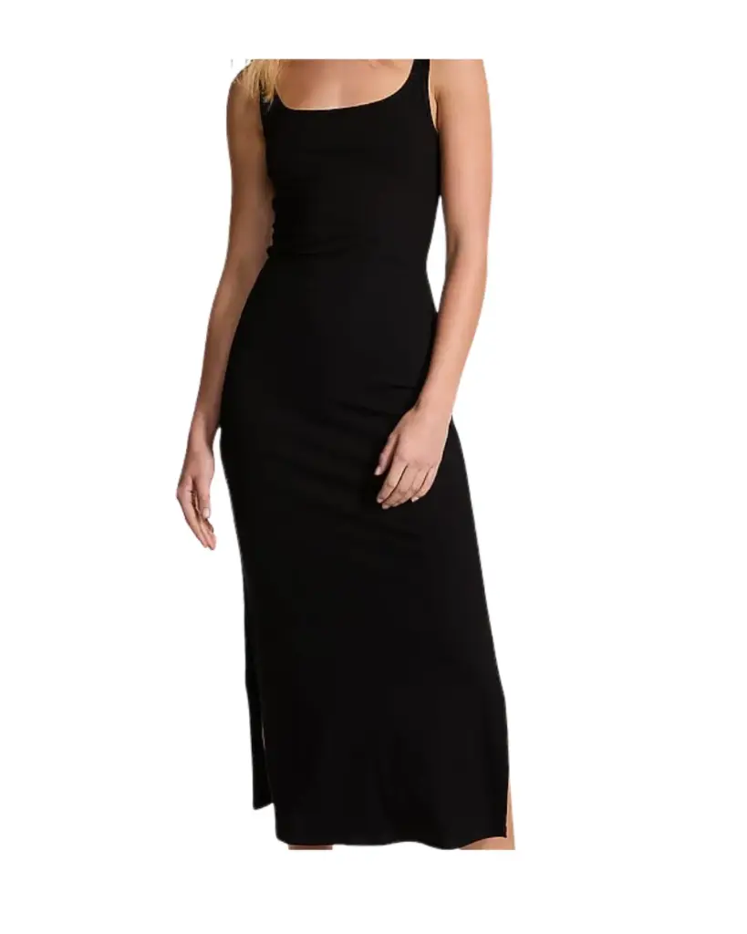 Vestido de tirantes Zara C Negro T M
