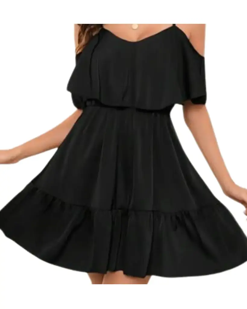 Vestido Zara C Negro T M