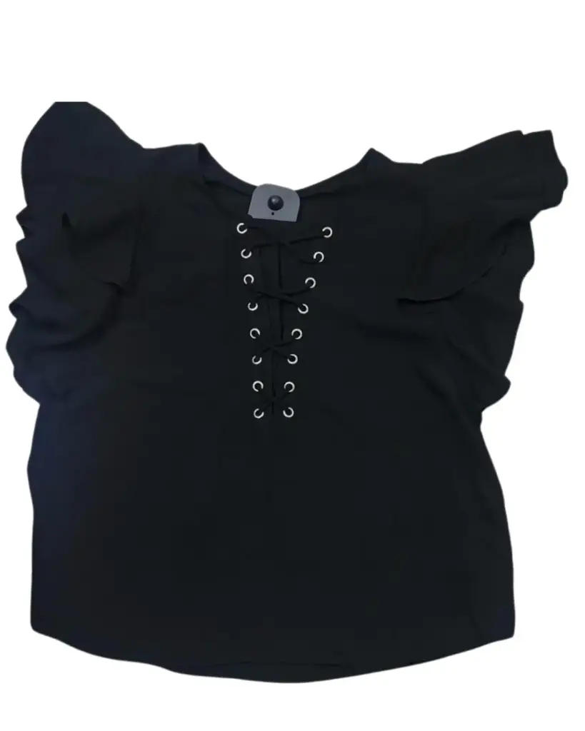 Blusa Zara C Negro agujeta T M