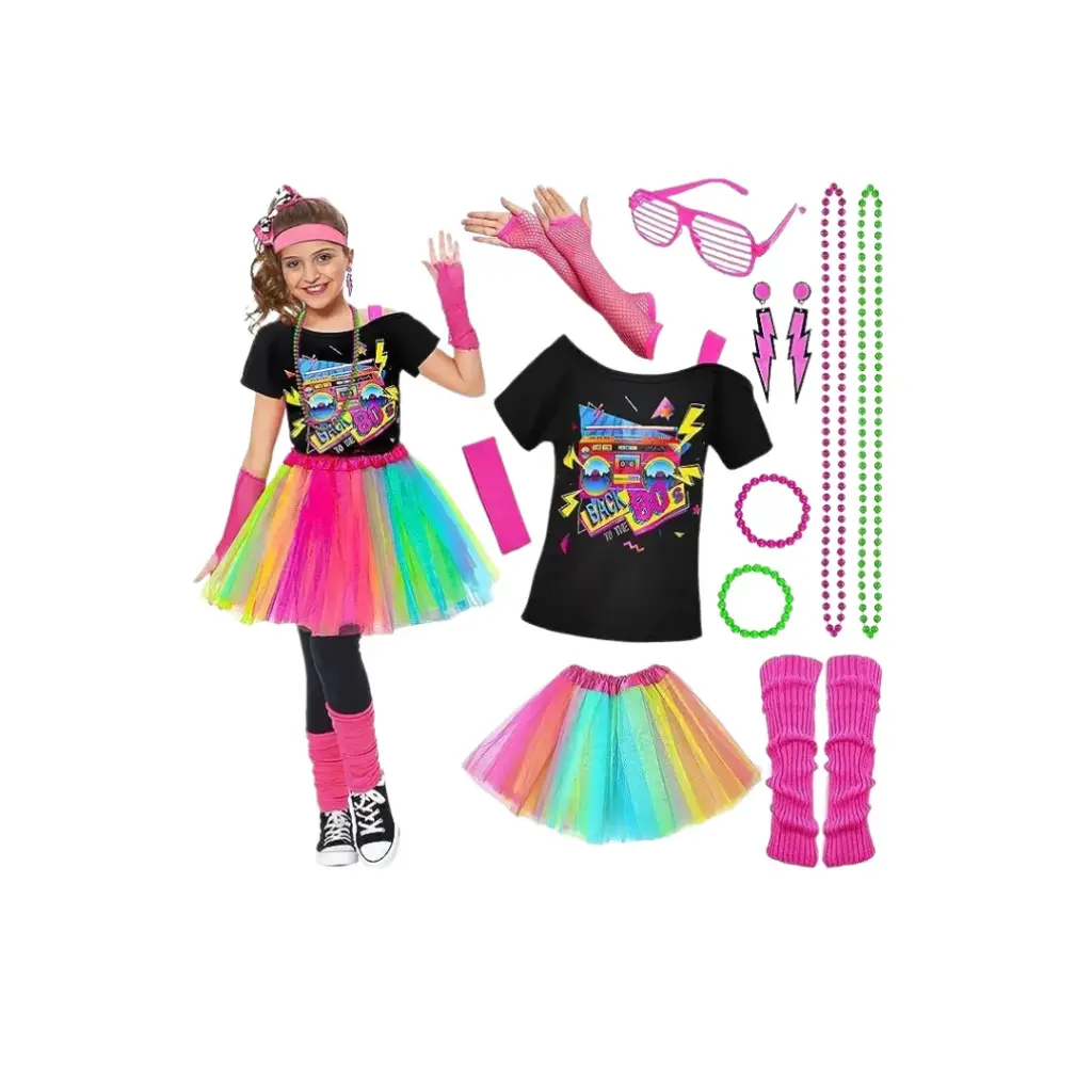 Disfraz de de los 80