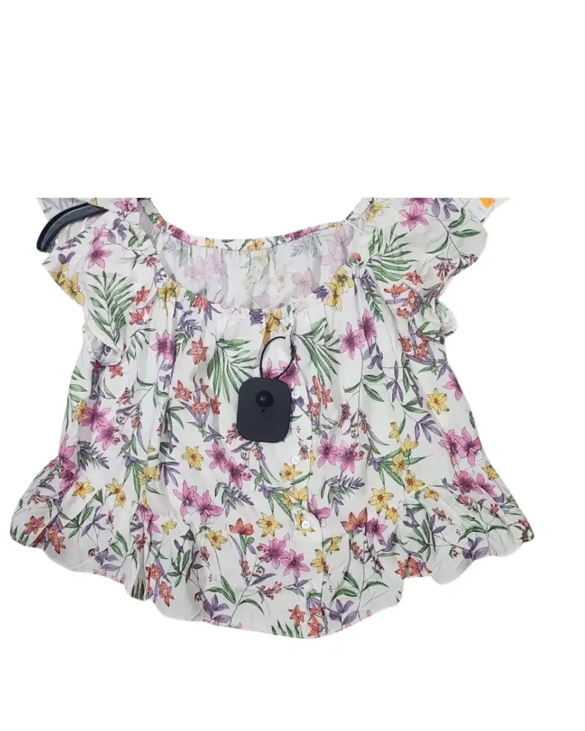 Blusa Zara C  Crema Floral T M