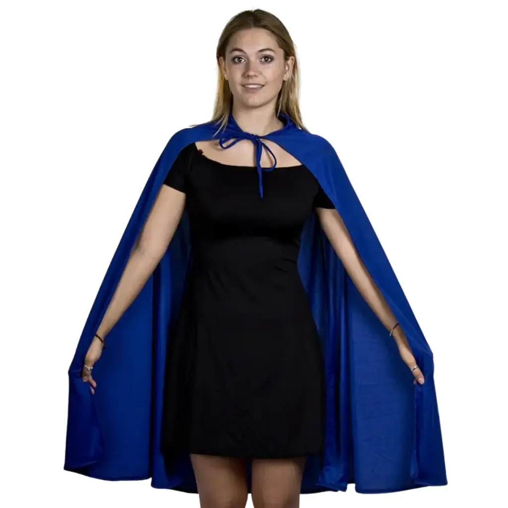 Capa Azul Rey de Terciopelo 
