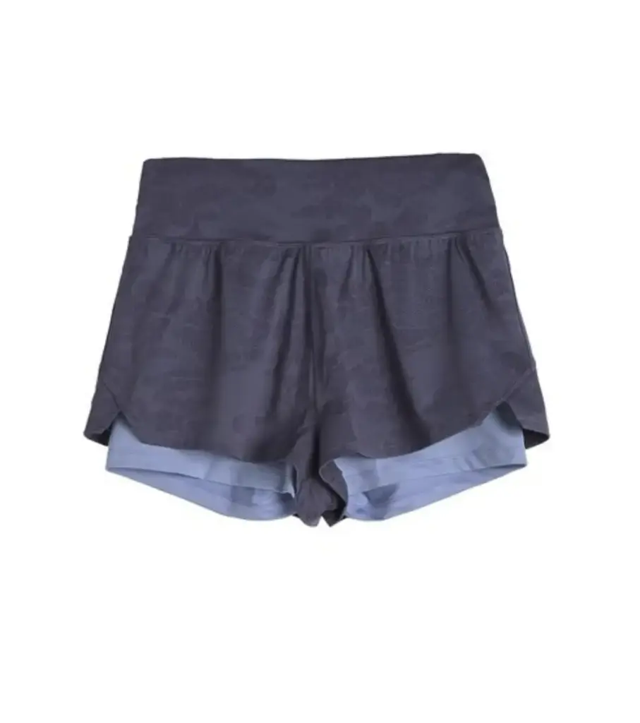 Short Zara C Gris azul T L
