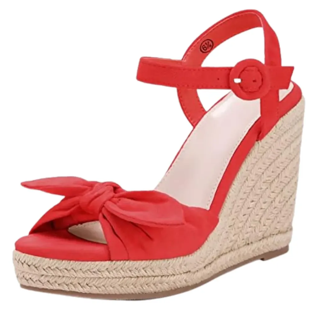 [3L3TUR] Huaraches C Rojo T 9 Mex. 26.5