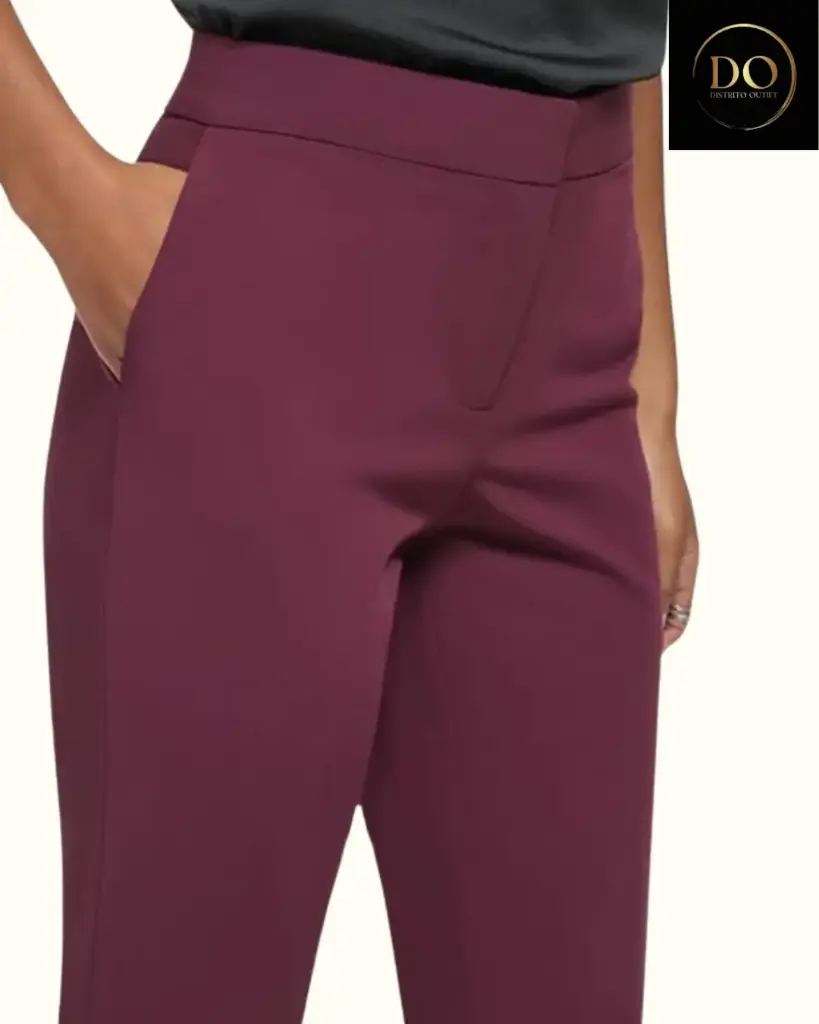 Pantalon Zara C Rojo T L