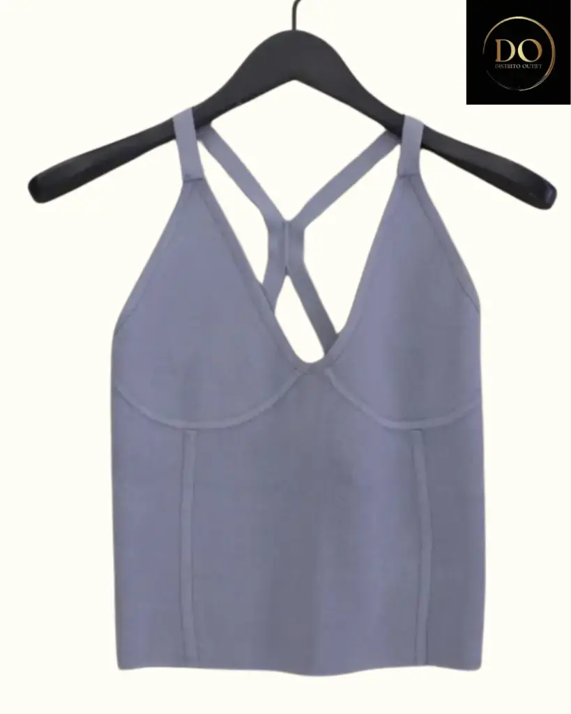 Blusa Zara C Gris T M