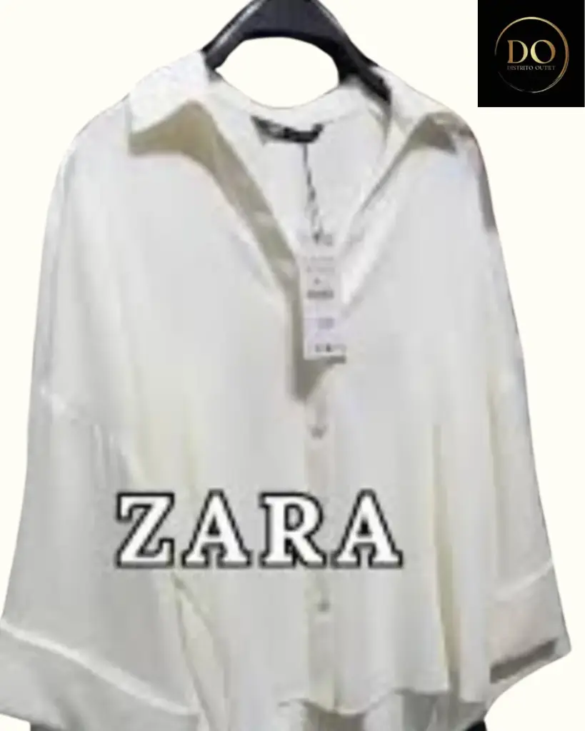 Blusa Zara C Crema T L
