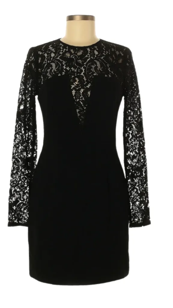 Vestido Zara C Negro T S