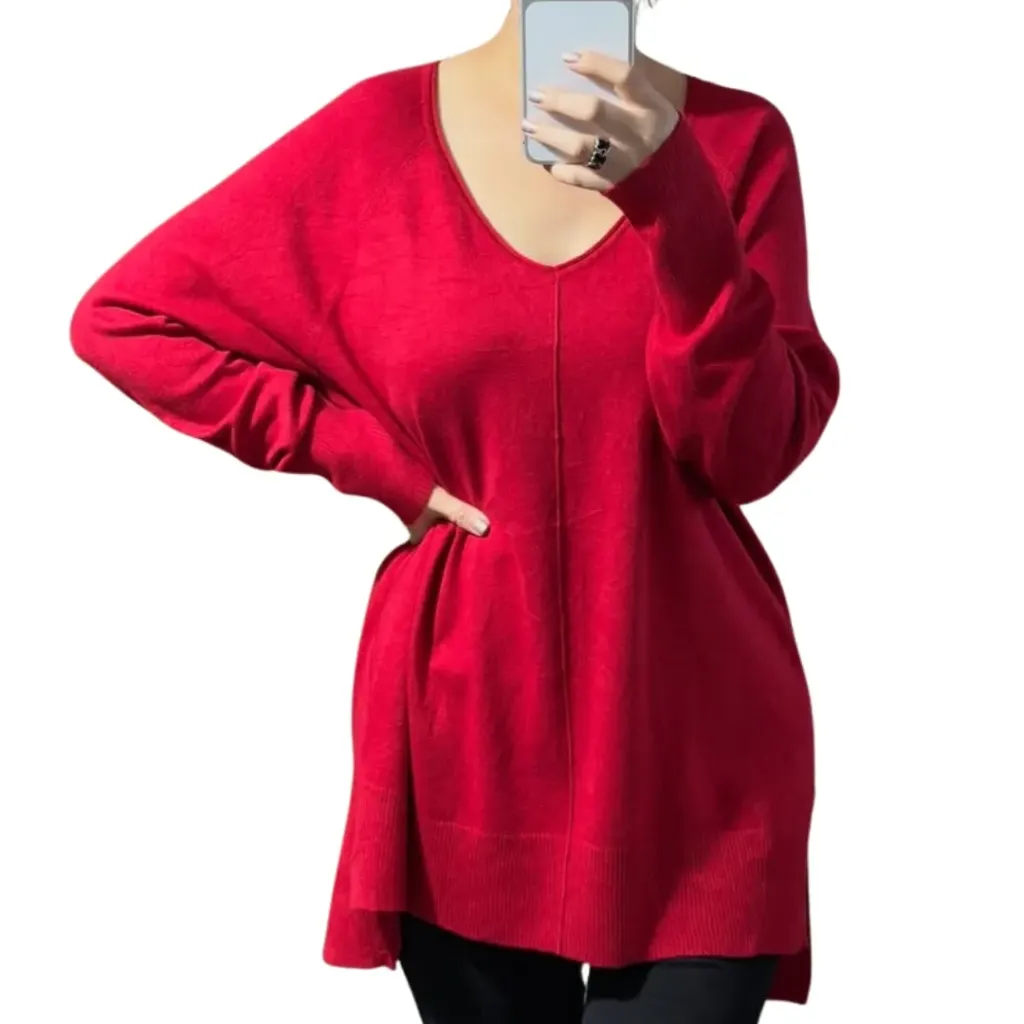 [113319] Sueter Zara C Rojo T M