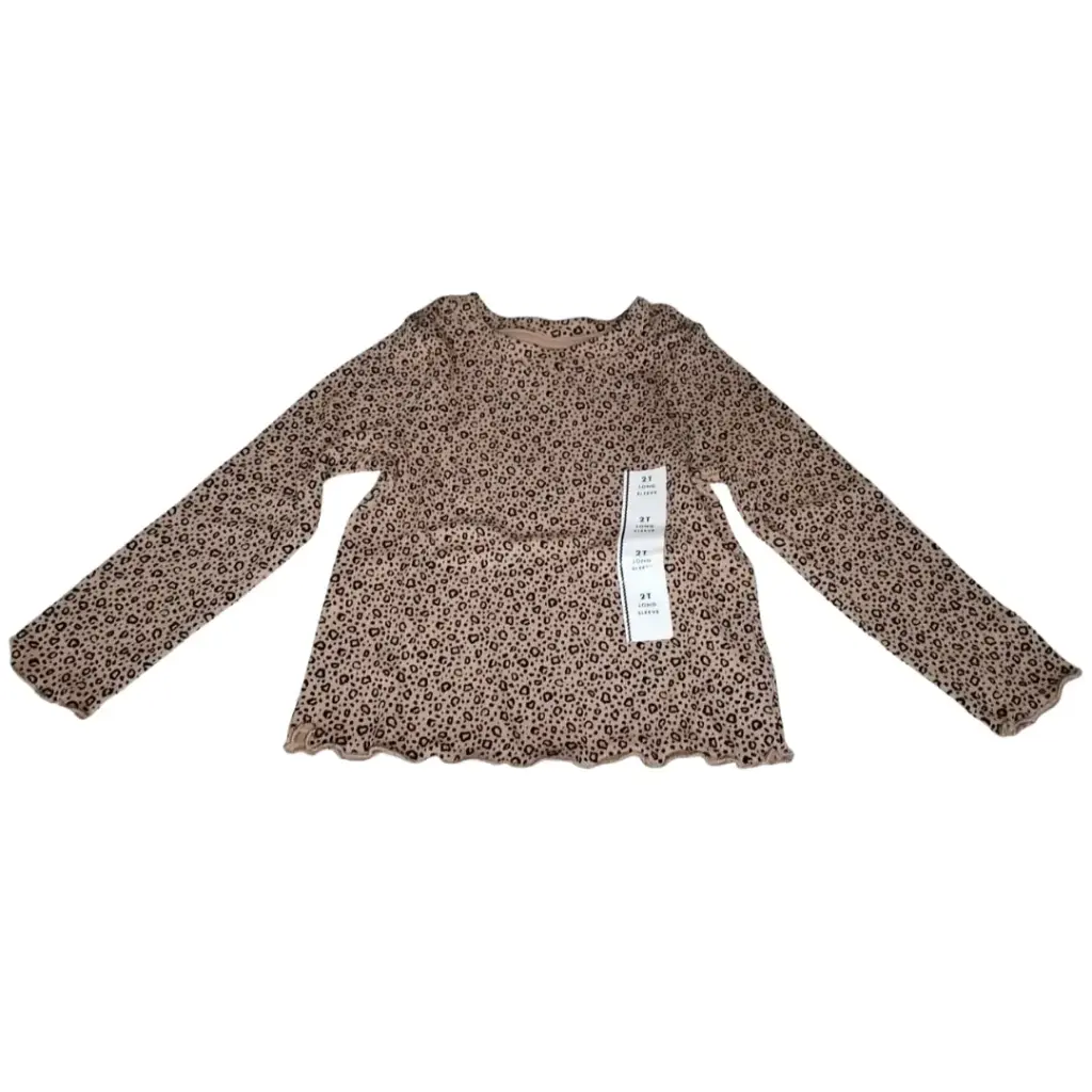 [349996] Playera Leopardo C Cafe T 2