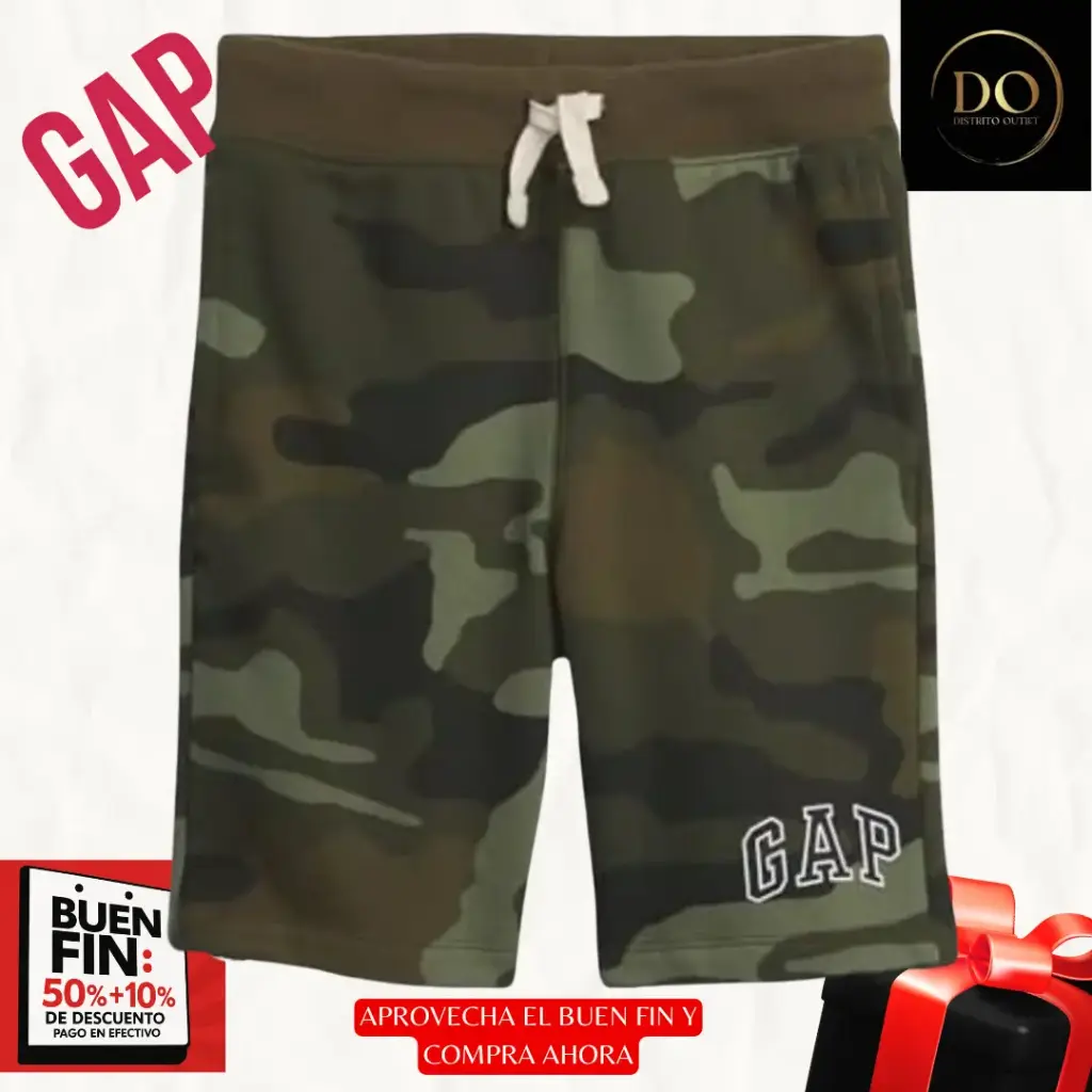 Bermuda Gap C Camuflajeado Militar T 12