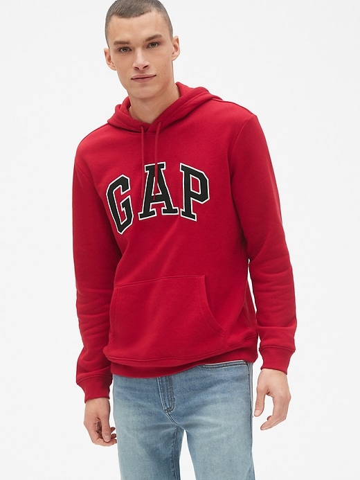 [889856] Sudadera GAP C Rojo T S