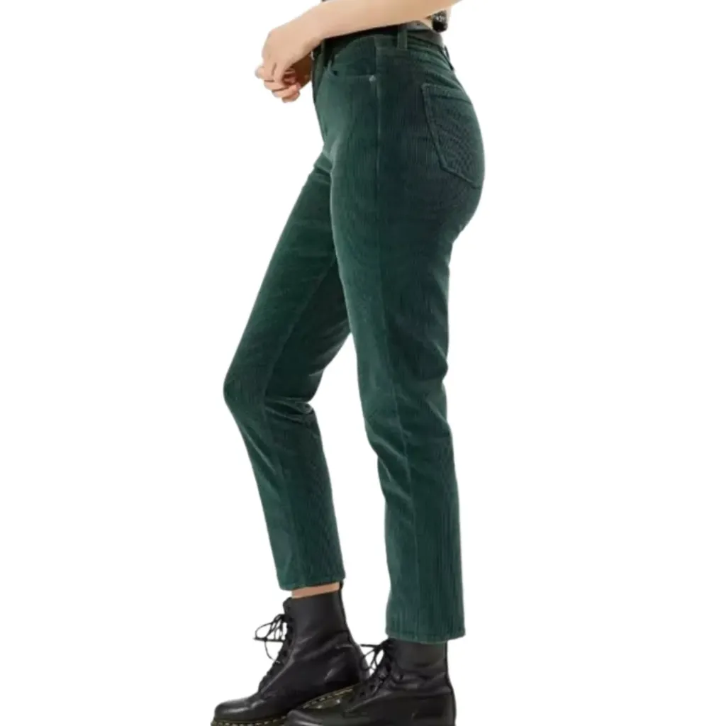 [880968] Pantalon de pana GAP C Verde Pino T 14