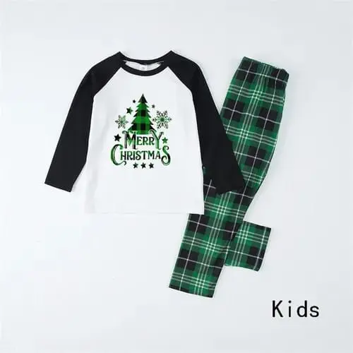 [113404] Pijama Navideña Pino C Verde T M