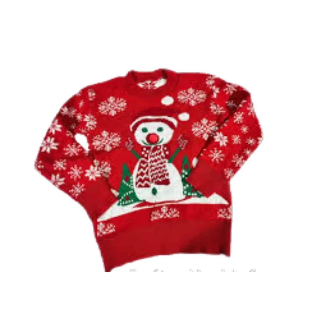 Sueter Navideño Snowman T Unitalla