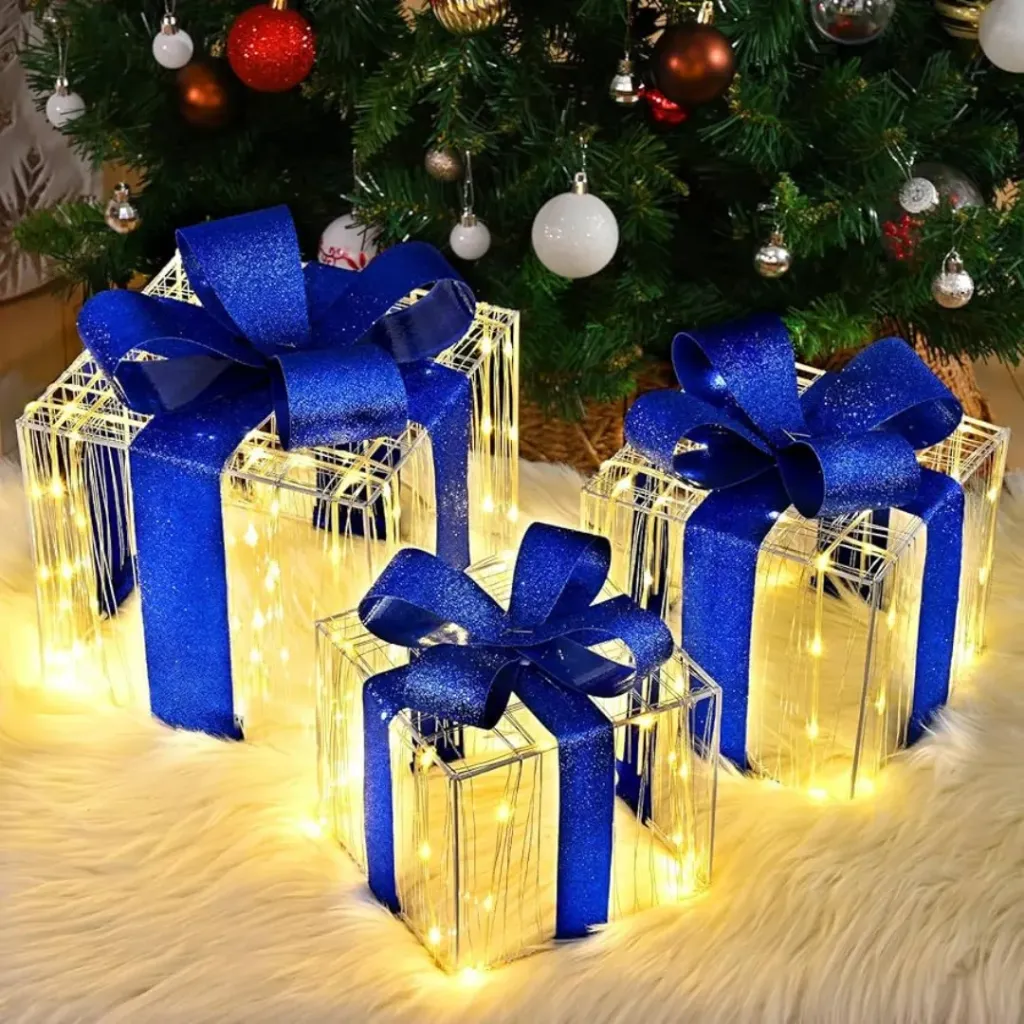 [DTWD6T] Cubos de Regalo con Leds 