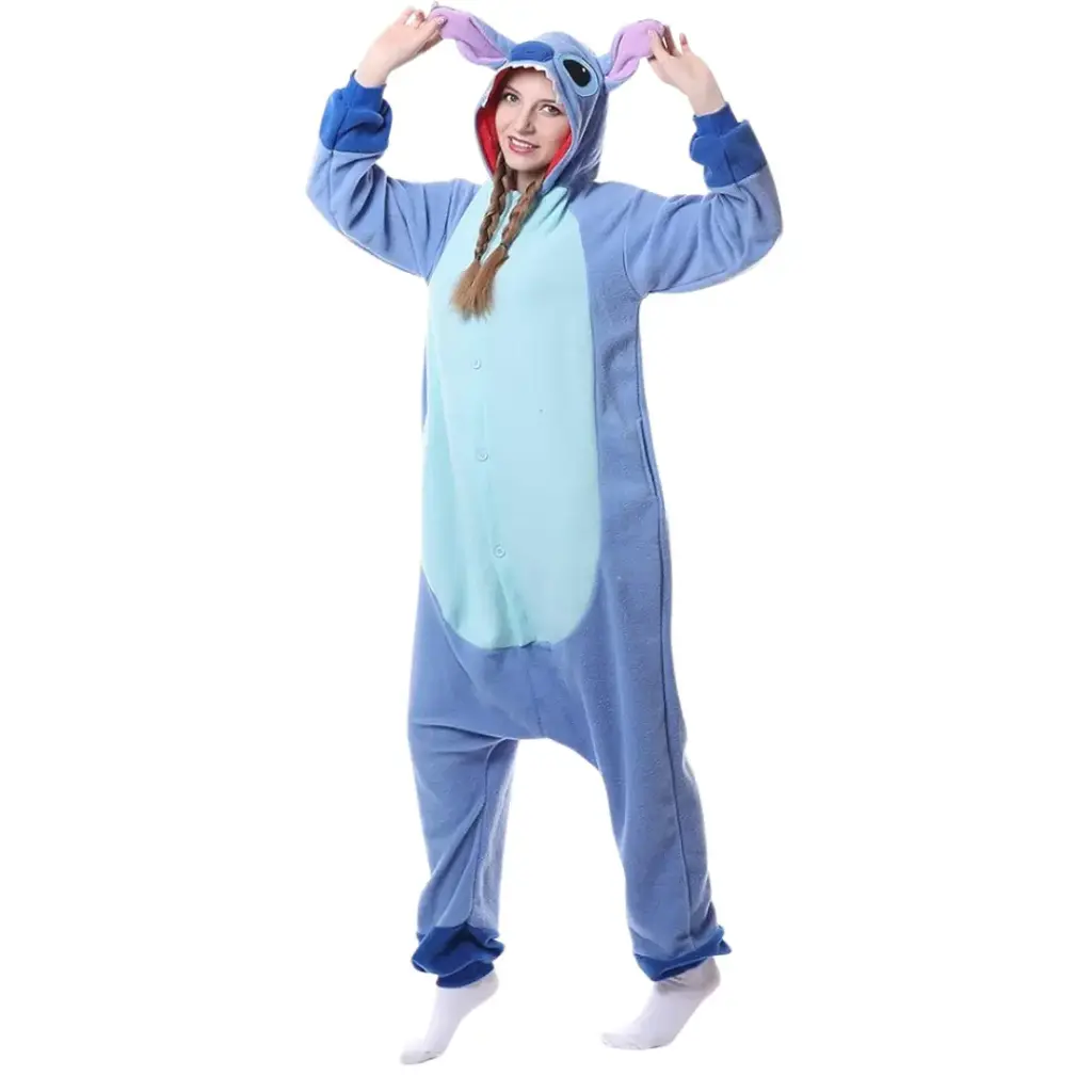 [113429] Pijama Mameluco Stich T S
