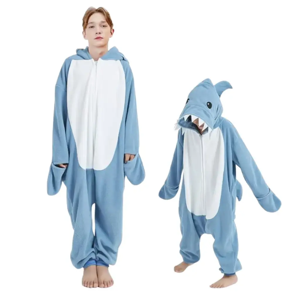 [113437] Pijama Mameluco Tiburón T L