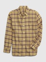 Camisa Cuadros GAP C Amarillo T S
