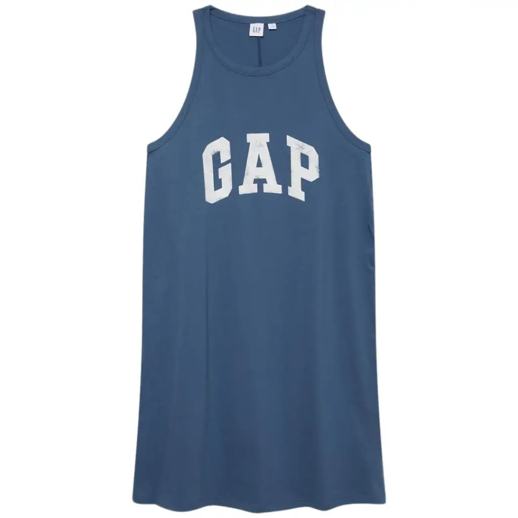 Camisa Sin Mangas Logo GAP C Azul T XL