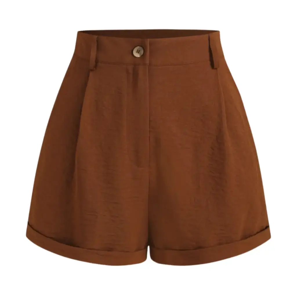 Short de terciopelo C Cafe T L