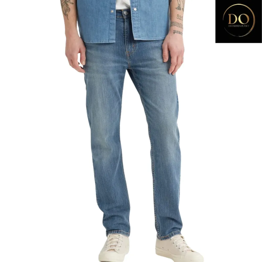 Pantalon Levis 502 Taper C Azul 