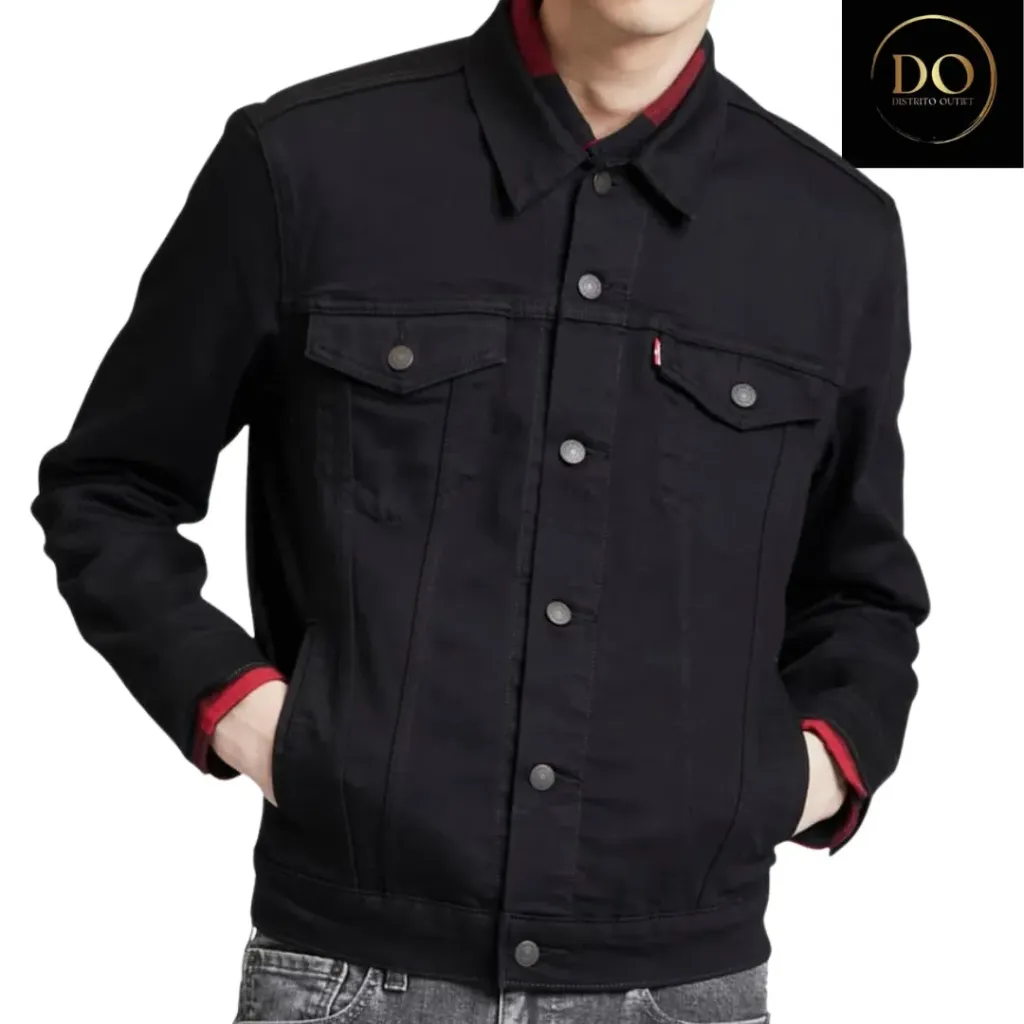 Chamarra Levis C Negro T XXL