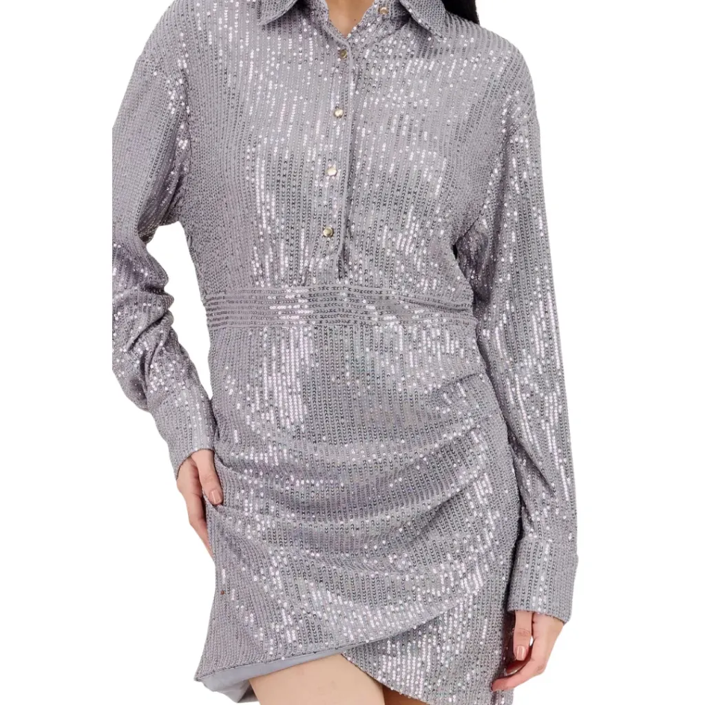 Vestido Brilloso Fashion Nova