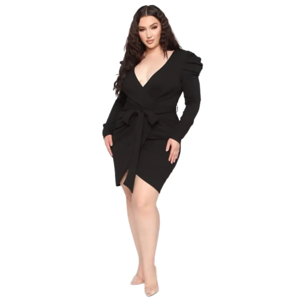 Vestido Demure Vix Wrap Fashion Nova 