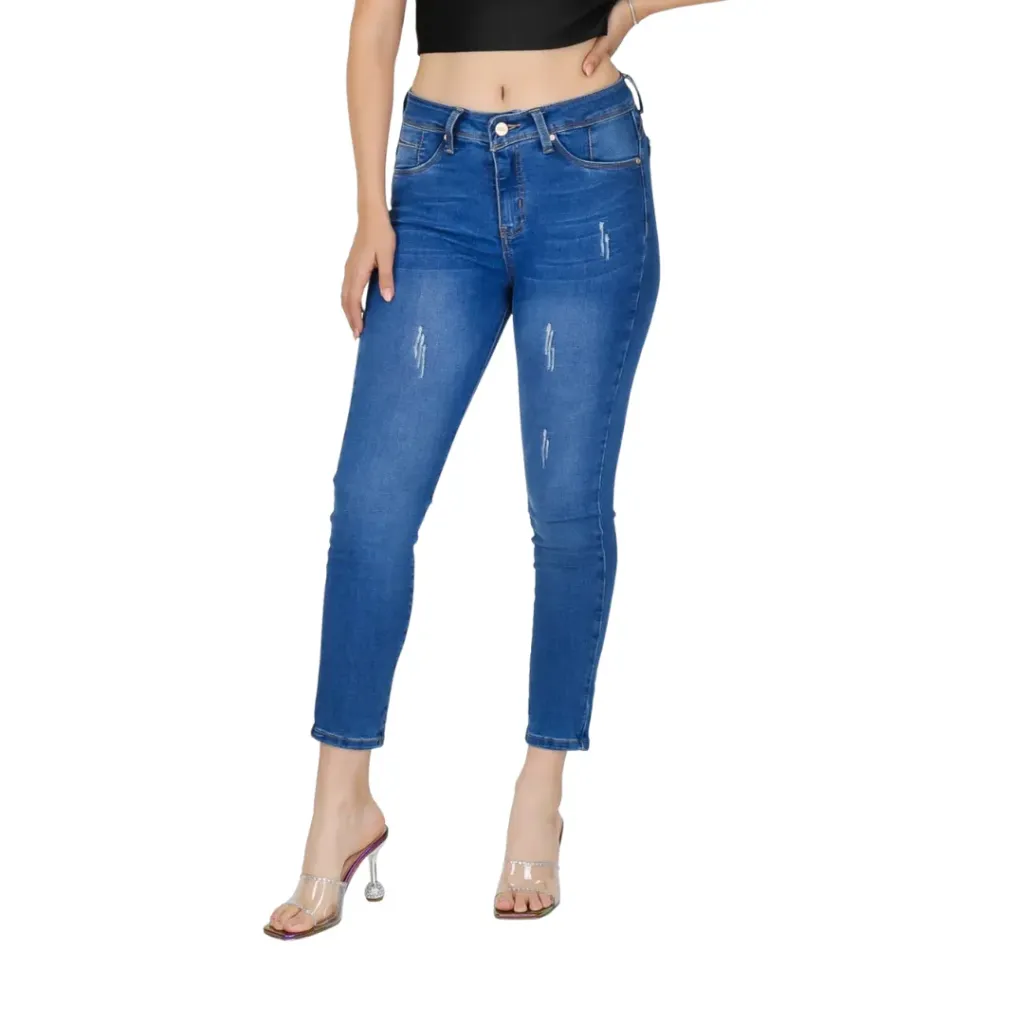 [113852] Pantalon Cropped C Azul T 17