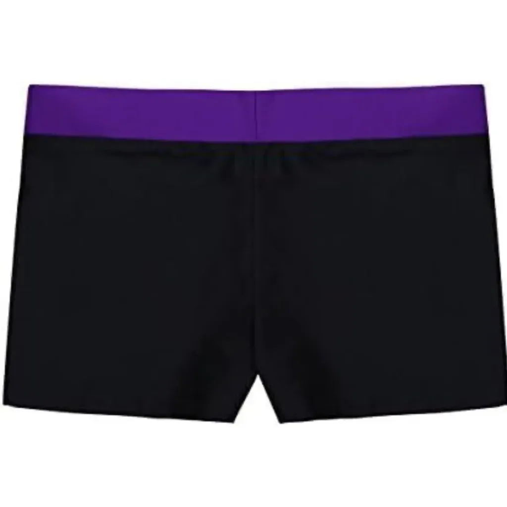 [113855] Traje de baño una pieza ( calzon) C Negro-rosa) T  3XL