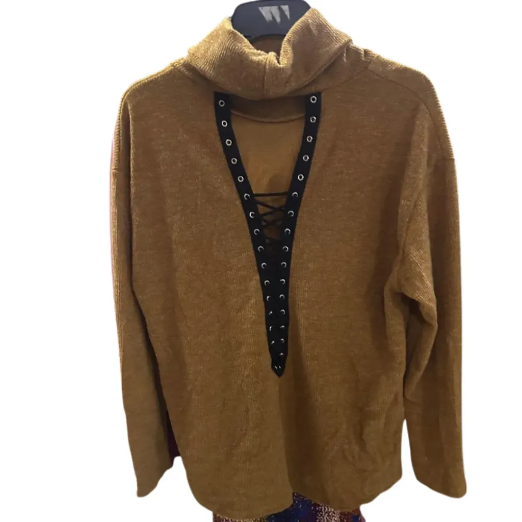 [113858] Sueter  C Cobrizo con agujeta T M