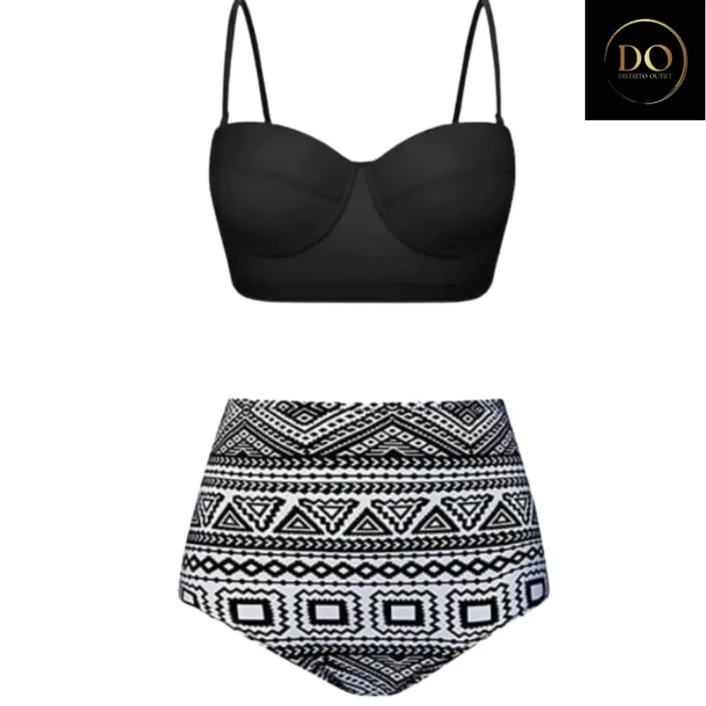 [113939] Traje de Baño Aqua Eve 2 Pz C Negro T M