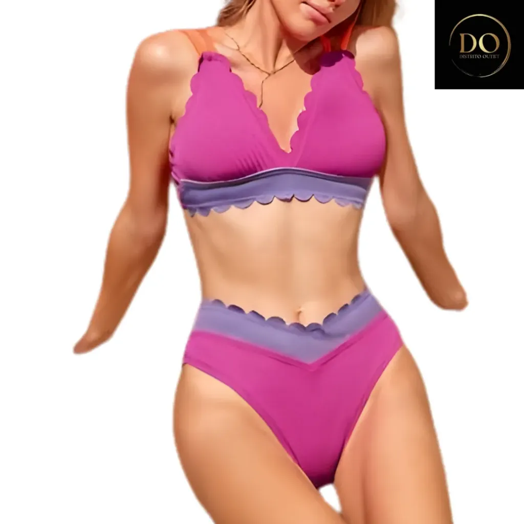 [113941] Traje de Baño 2 Pz C Rosa T M