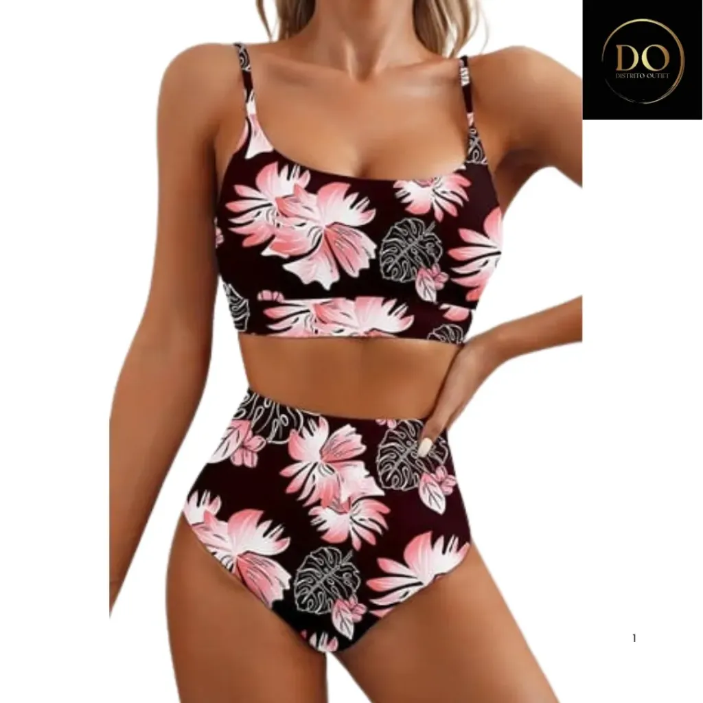 [113942] Traje de Baño 2 Pz C Negro T M