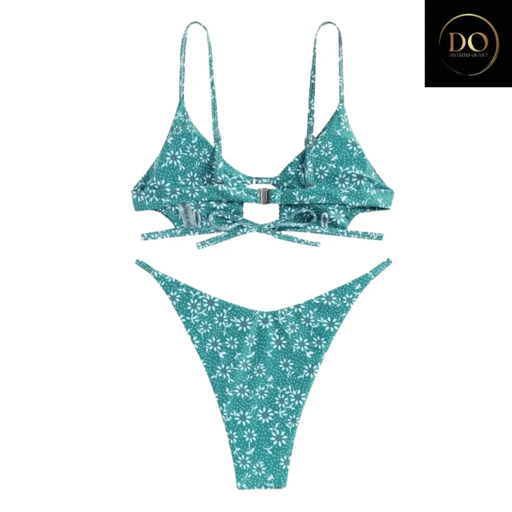 [113987] Traje de Baño 2 Pz C Verde T S