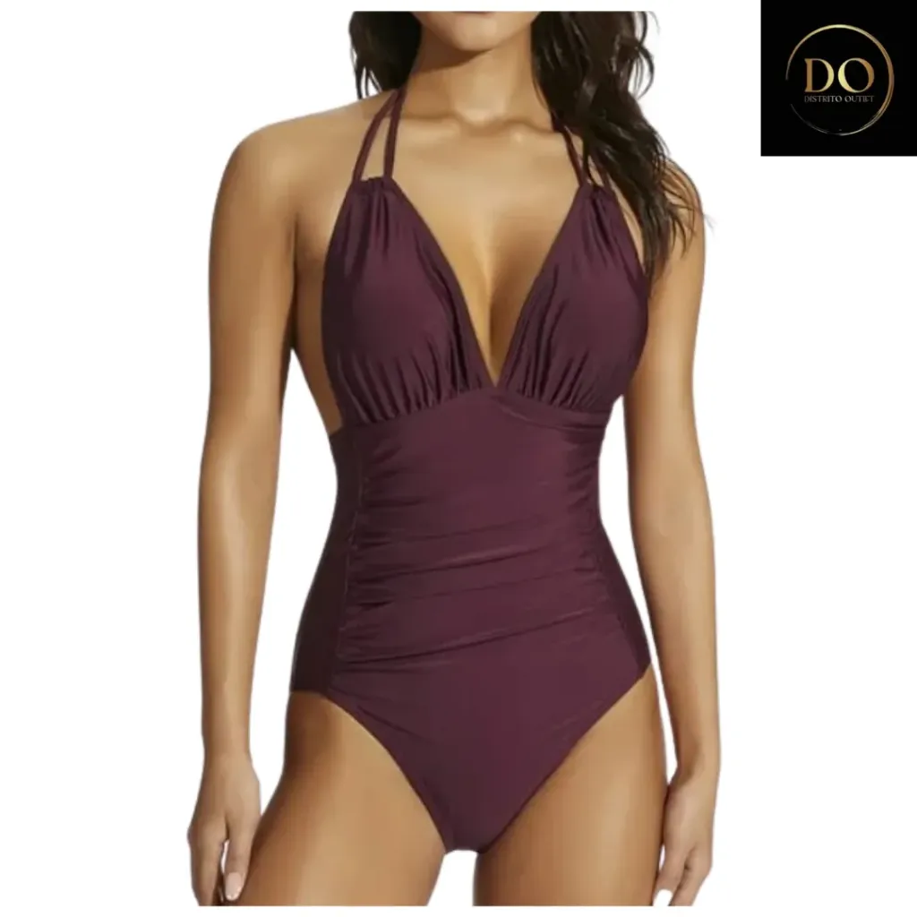 Traje de Baño 1 Pz C Vino T S