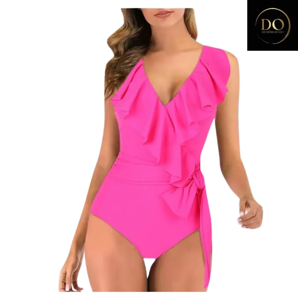 [114007] Traje de Baño 1 Pz C Rosa T M