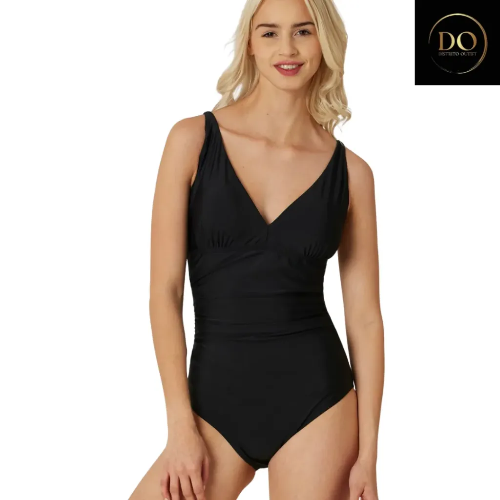 [114017] Traje de Baño 1 Pz C Negro T M