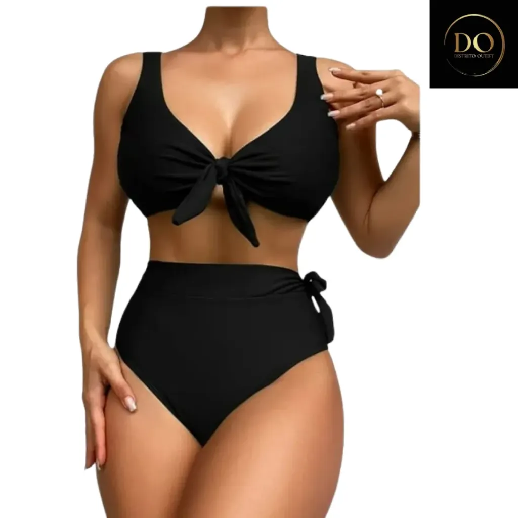 Traje de Baño 2 Pz C Negro T M