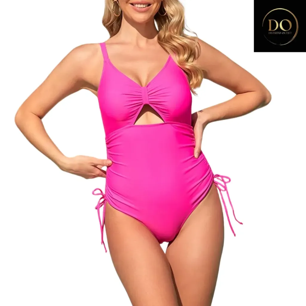 [114019] Traje de Baño 1 Pz C Rosa T L