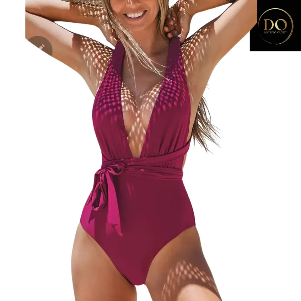 [114021] Traje de Baño 2 Pz C Rosa T L