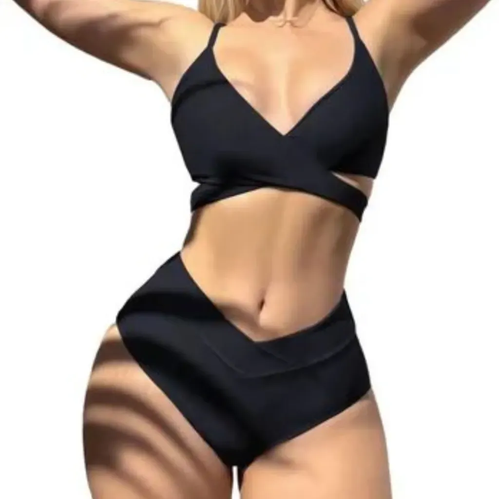 Traje de Baño 1 Pz C Negro T L