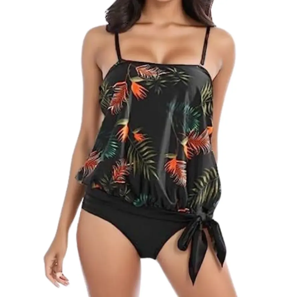 [114043] Traje de Baño 1 Pz C Negro T L