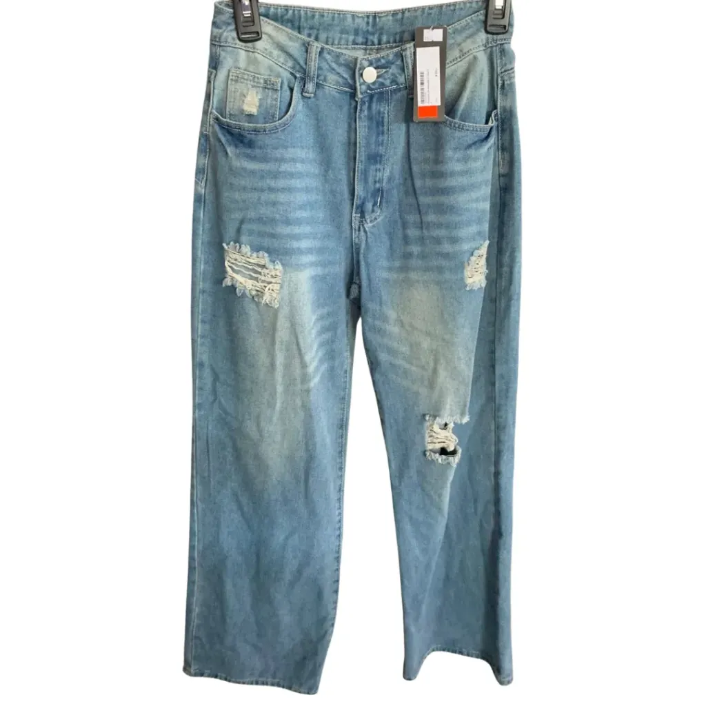 [114056] Pantalon de Mezclilla C Azul T S