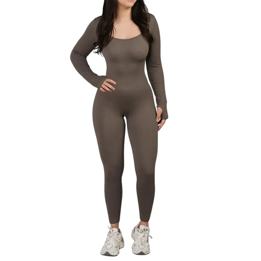 [114065] Enterizo C Gris T S